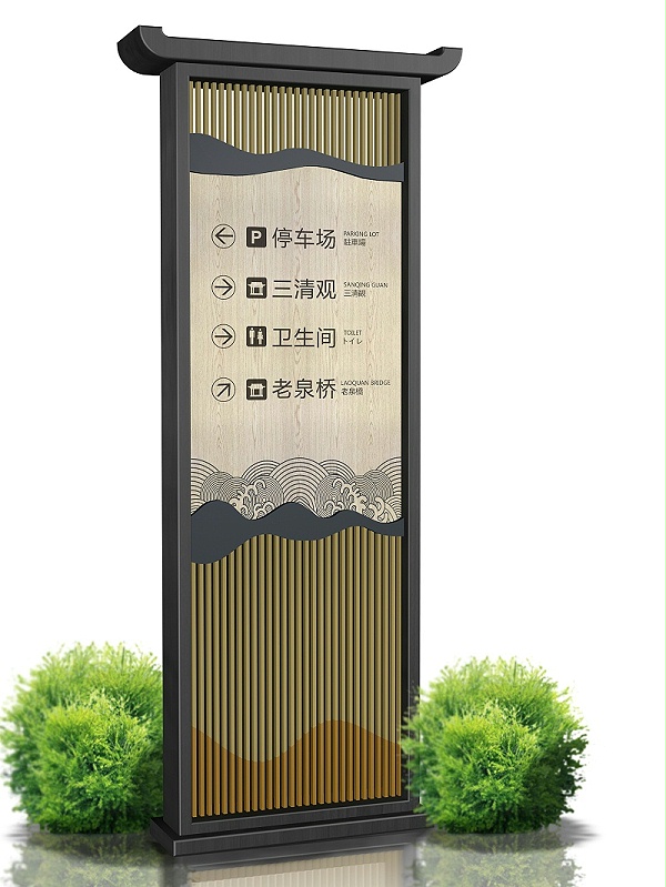 景区指示牌