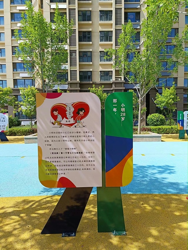 社区标识牌