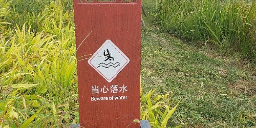 16岁男孩为救他人狗狗，溺水身亡。防悲剧重演，应遵守禁止标识牌